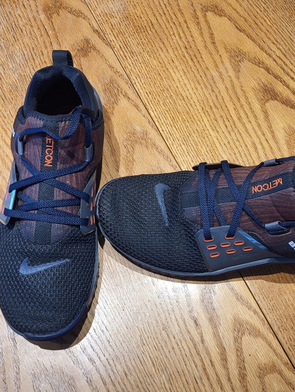 Nike Mens Size 9 Black Orange Free X Metcon 2 Chicago Bears Cq8029-001